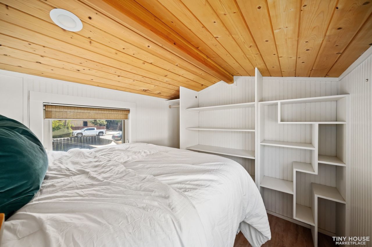 Loft Bedroom of Caribou Tiny House- 1