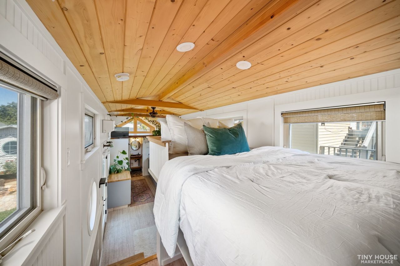 Loft Bedroom of Caribou Tiny House