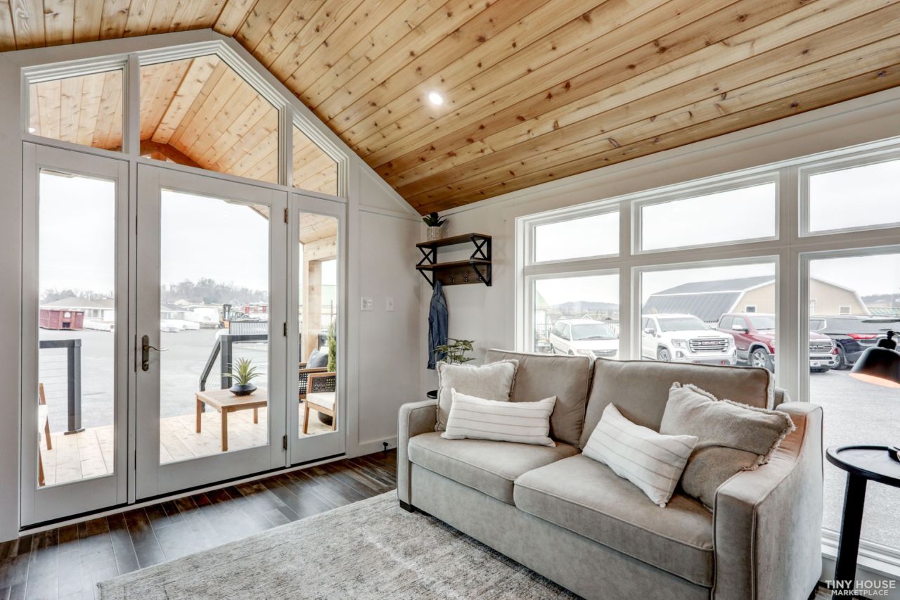 Lounge Area of $99k Tiny House- 3