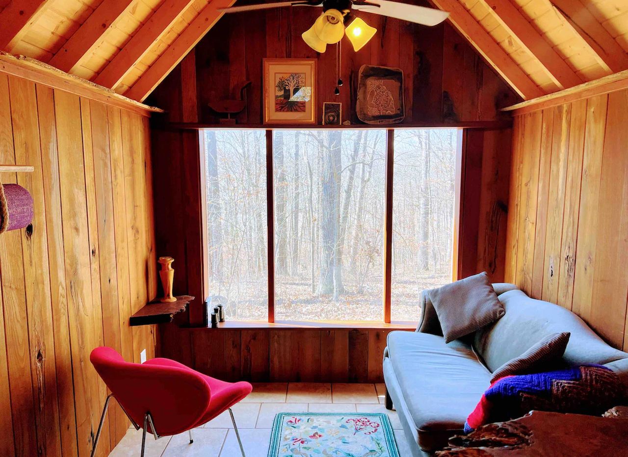 Lounge Area of Tiny House of Paul