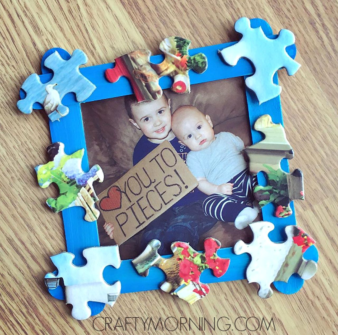 Love You to Pieces Father’s Day Frame Gift