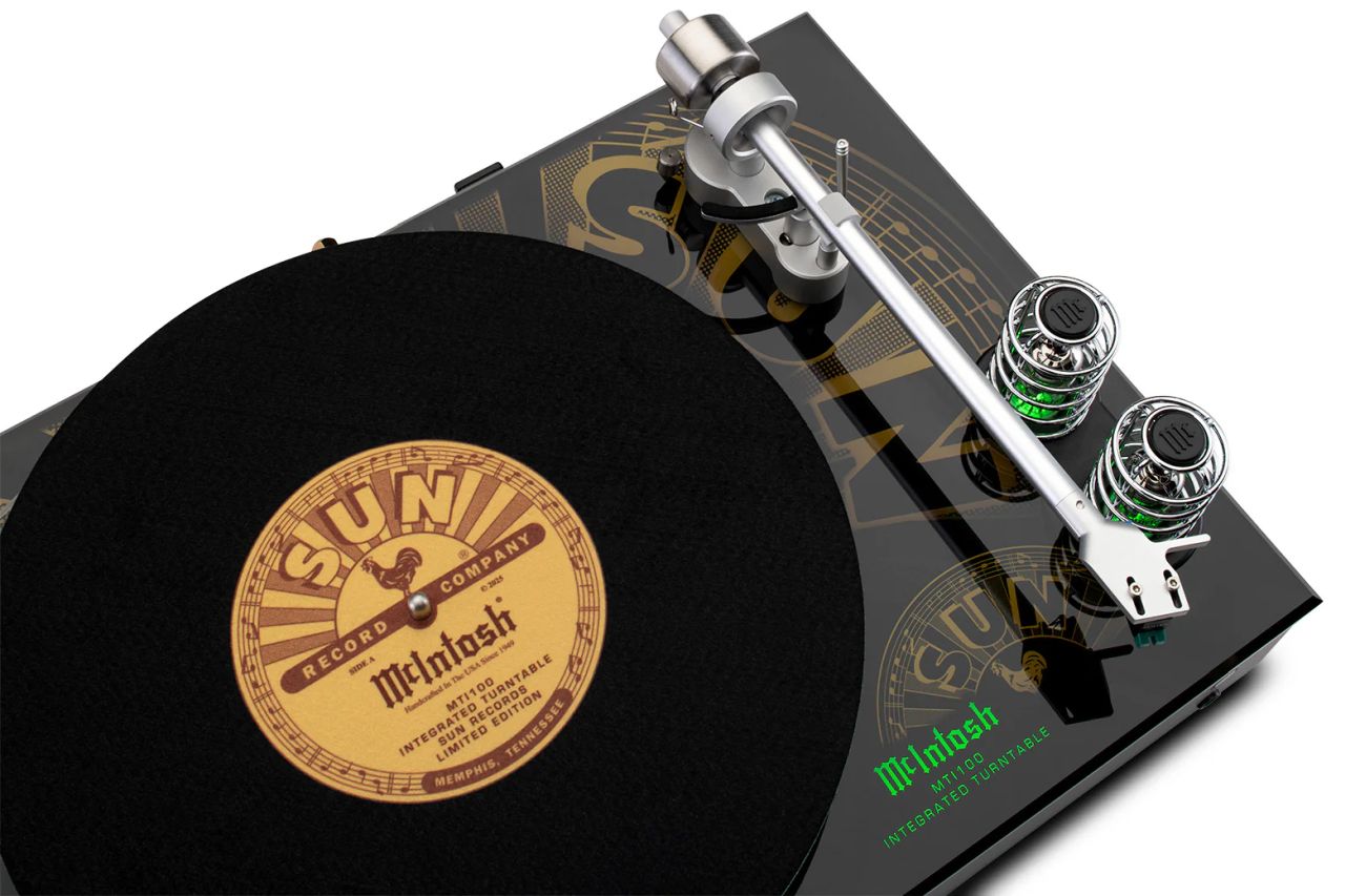 MTI100 Integrated Turntable Sun Records Limited Edition by McIntosh