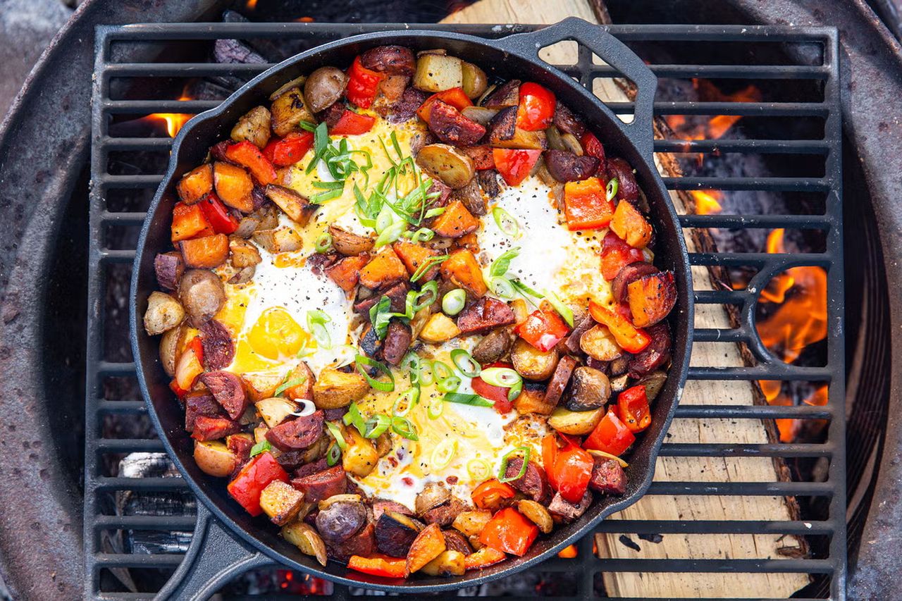 Maple Chorizo Breakfast Skillet