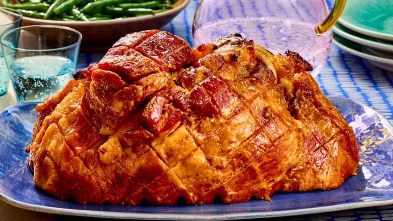 Maple Dijon Glazed Ham