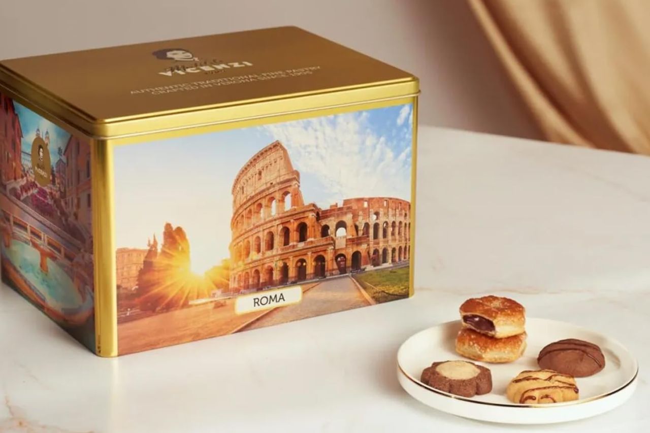 Matilde Vicenzi Roma Cookie Gift Tin