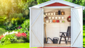 Mobile Storage Units for Gardening Tools