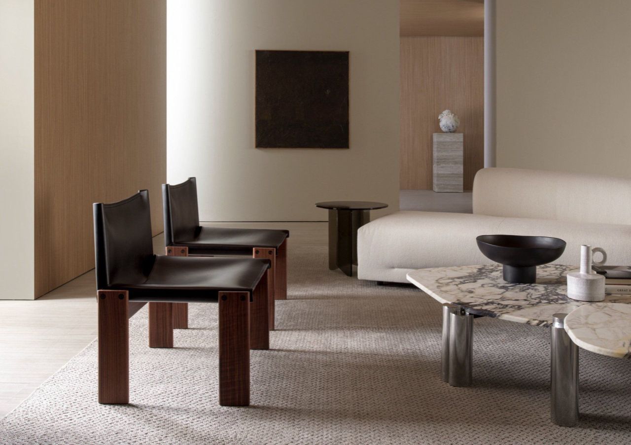 Molteni&C Reissues Iconic Monk Chair by Afra and Tobia Scarpa