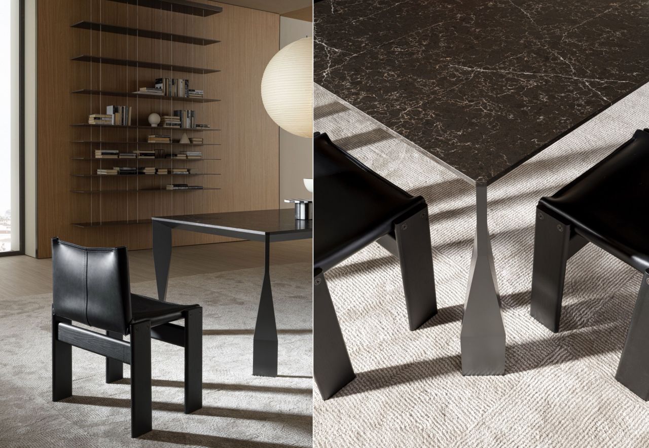 Molteni&C Reissues Iconic Monk Chair by Afra and Tobia Scarpa