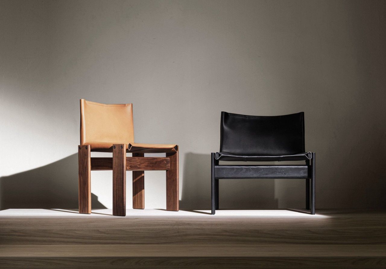 Molteni&C Reissues Iconic Monk Chair by Afra and Tobia Scarpa