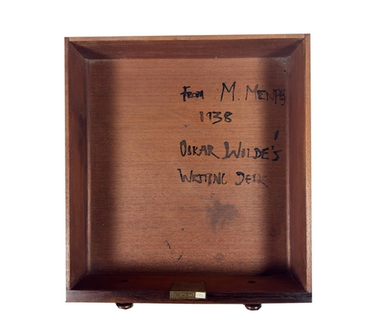 Oscar Wilde's Davenport Desk- 1