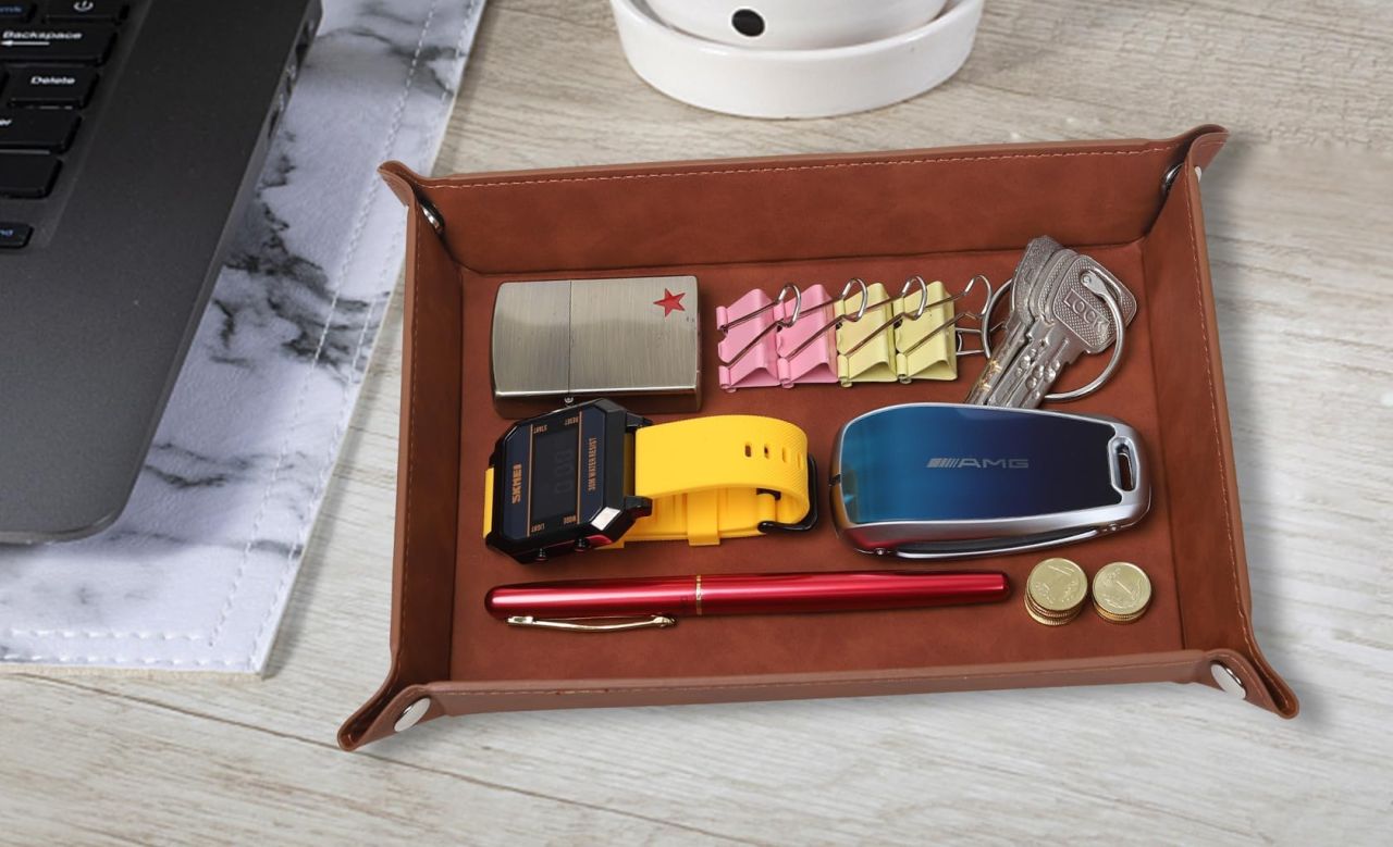 PRINLUCK Valet Tray for Men