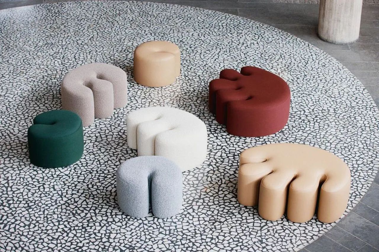 Palma Pouf Series by Kusheda Mensah for Hem at 3daysofdesign 2025