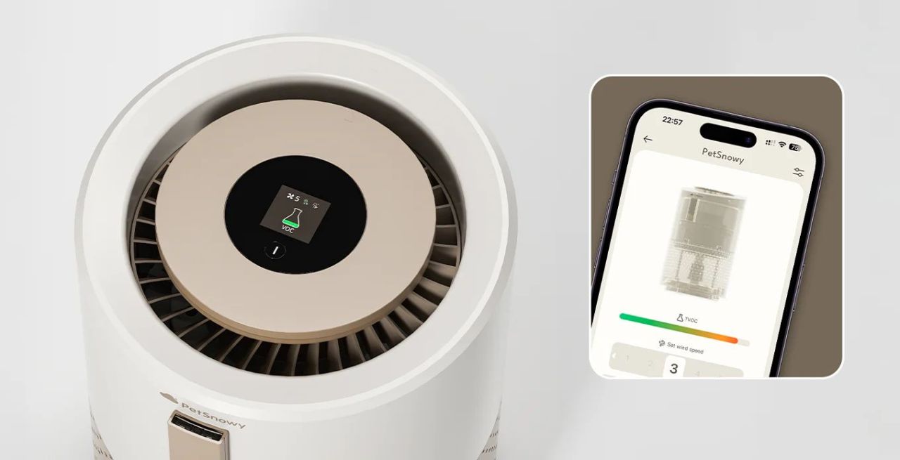 PetSnowy Air Purifier is Perfect for Pet Owners