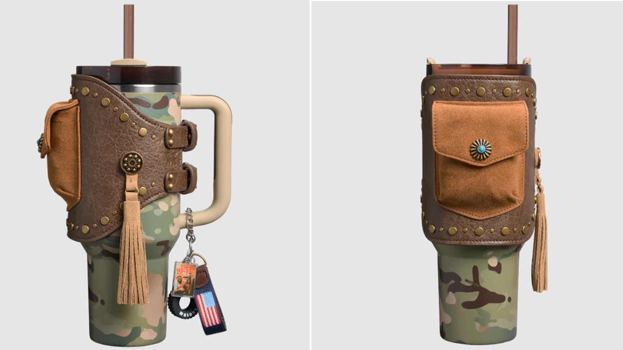 Post Malone x Stanley 1913 -The Post Malone x Stanley Quencher H2.0 FlowState Tumbler with Quencher Pouch Belt