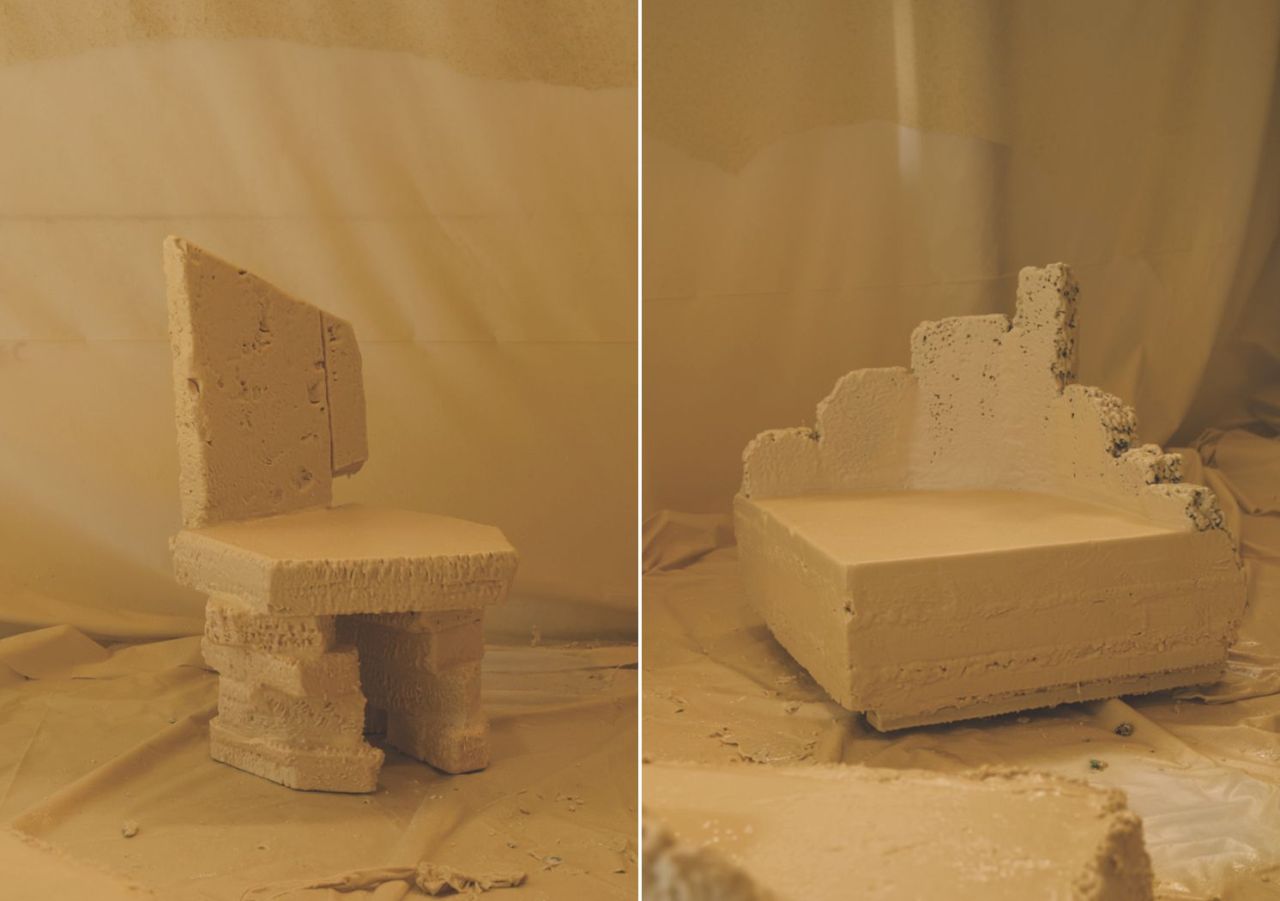 Sara Regal’s Latest Seating Collection is Made From Construction Waste