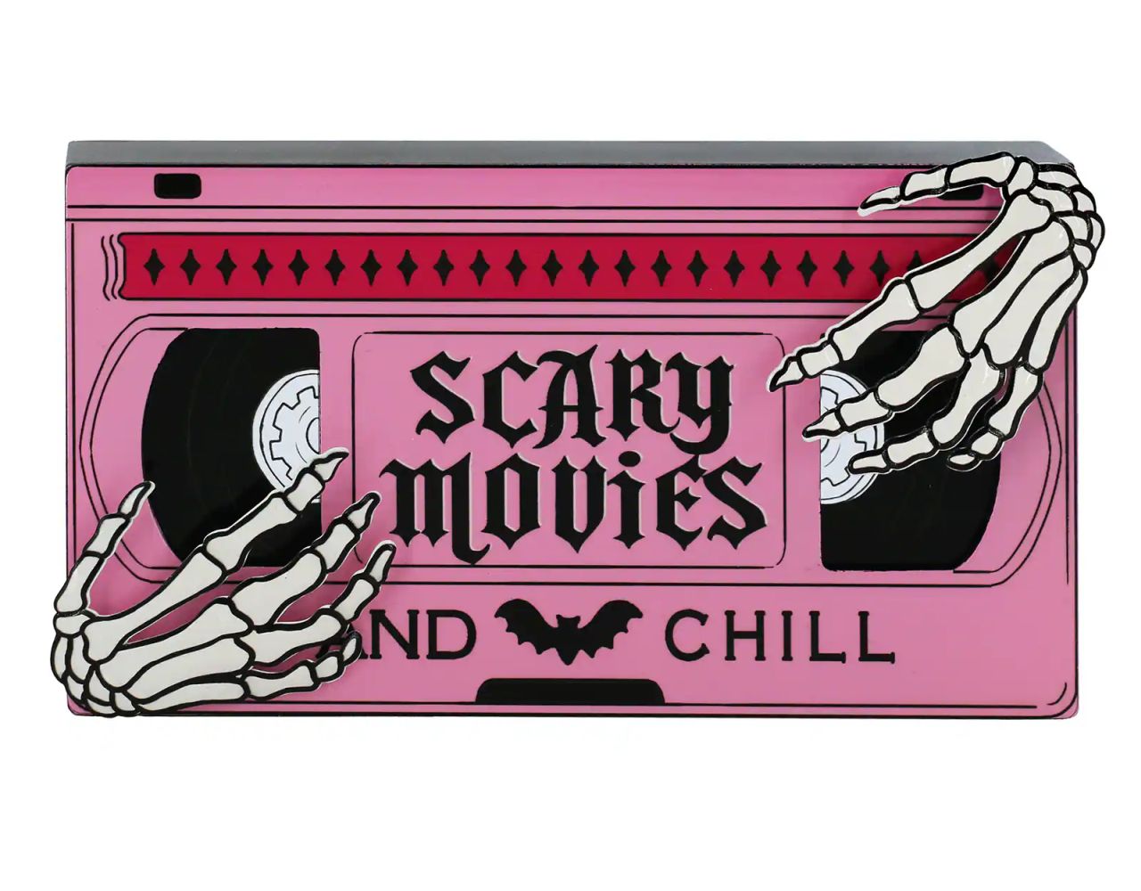 Scary movies & chill block tabletop décor
