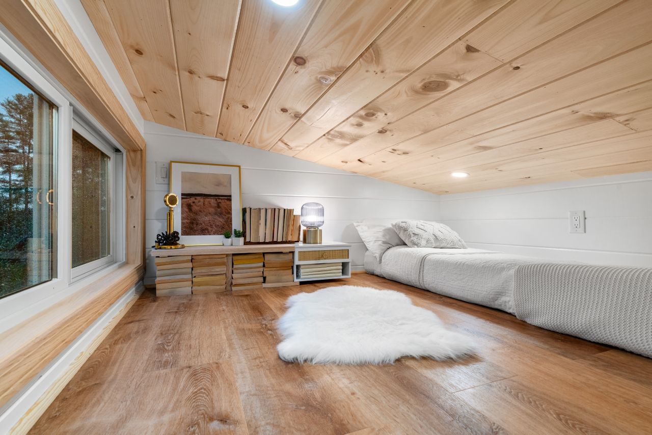 Second Loft Bedroom of Honey Bee Tiny House