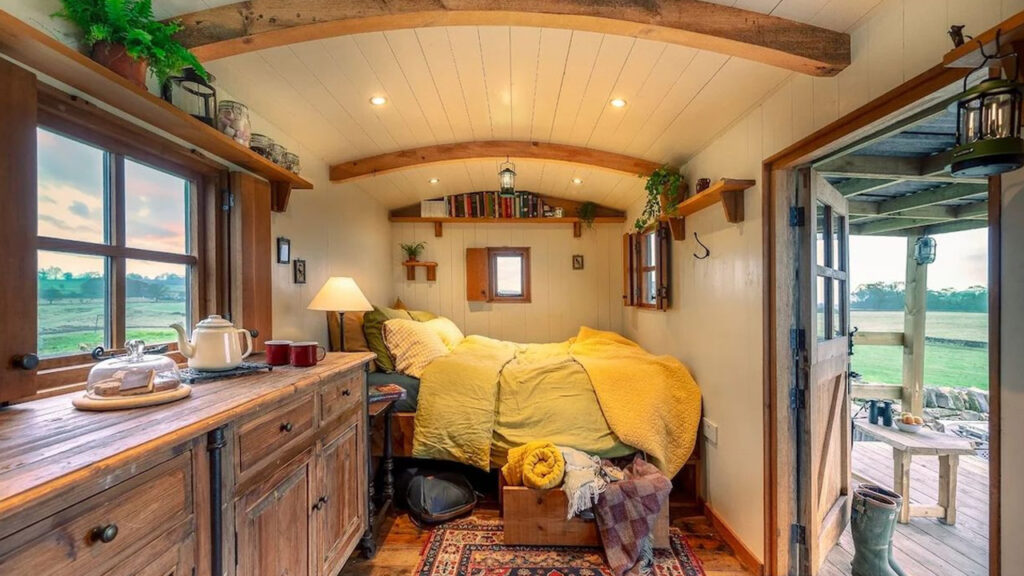 Shearers Quarters Cabin in Belsay-United Kingdom