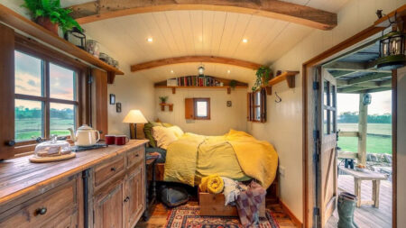 Shearers Quarters Cabin in Belsay-United Kingdom
