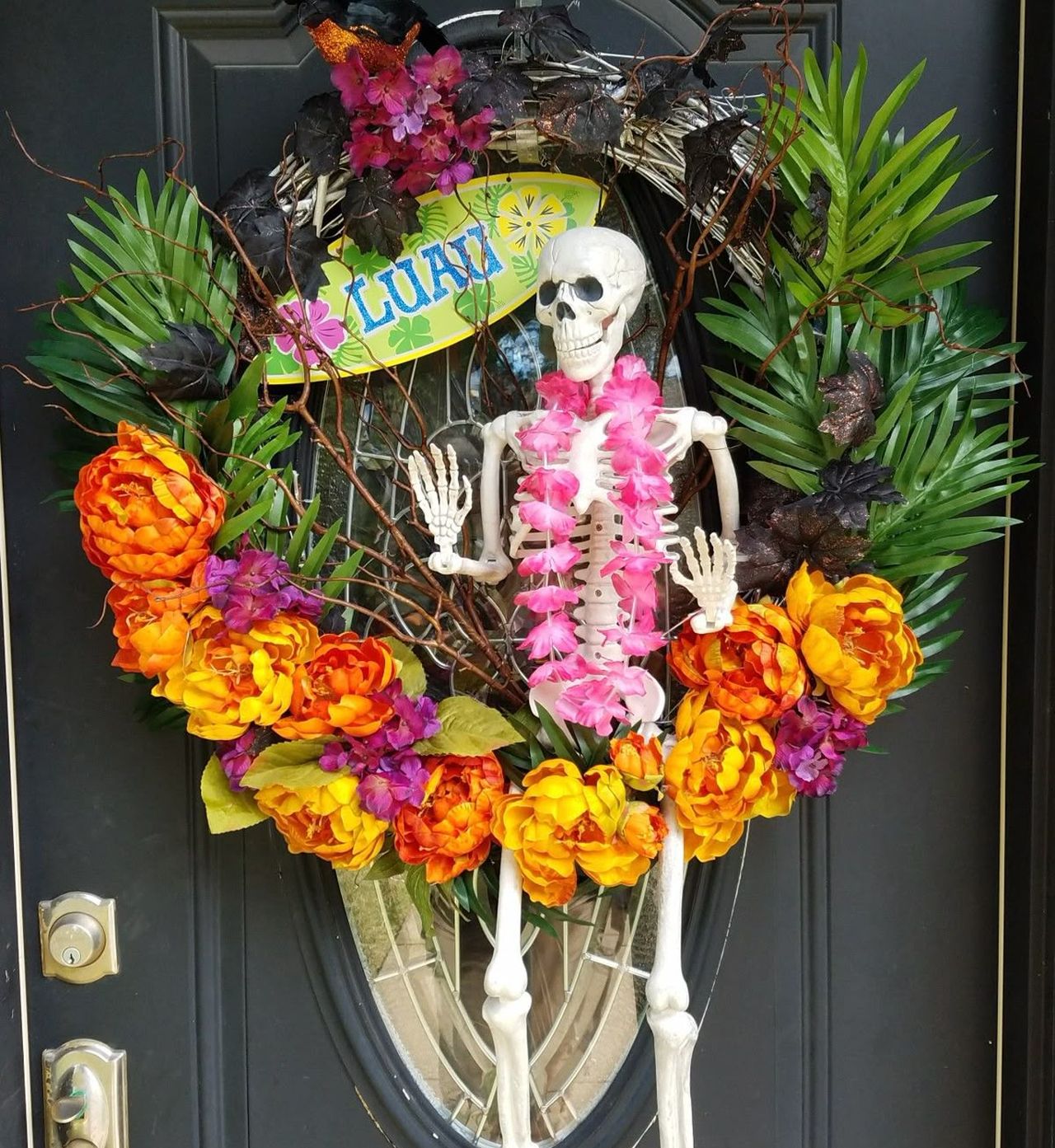 Skeleton wreath
