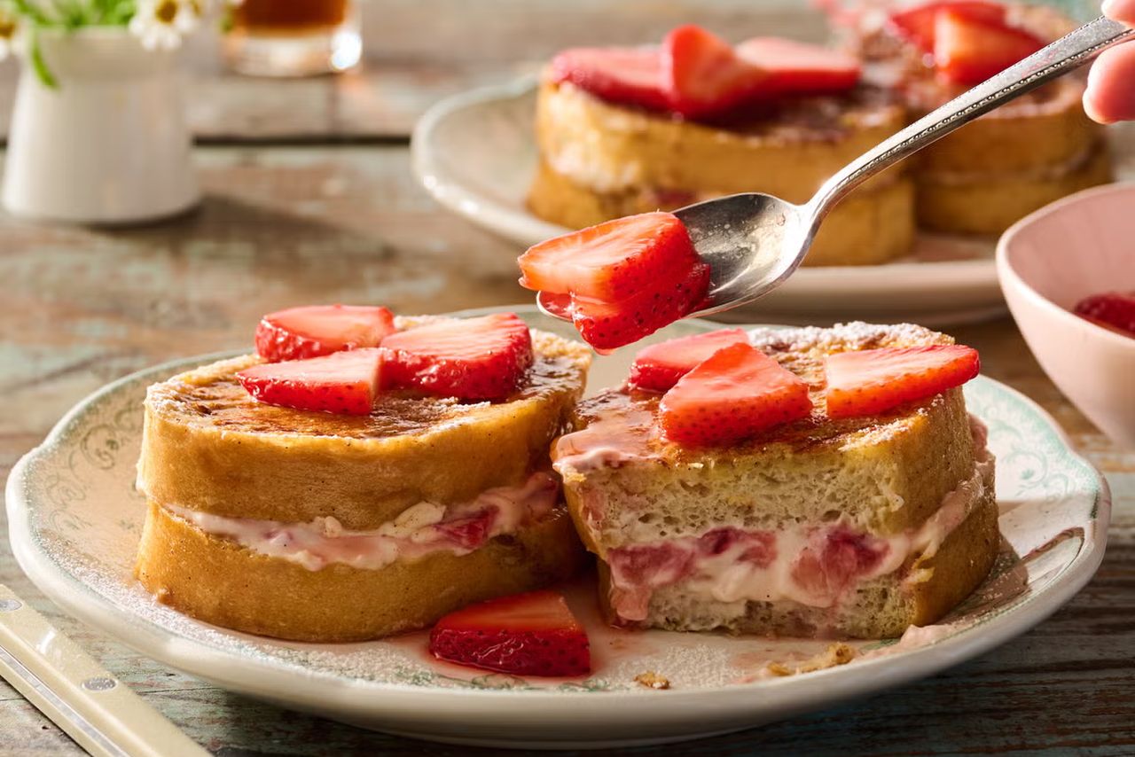 Strawberry Cheesecake French Toast