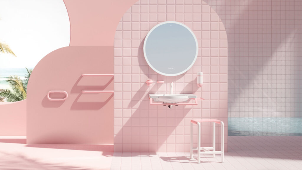 The New Barbie x HEWI Sanitary Collection