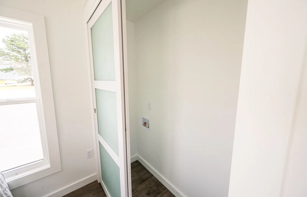 Walk-in Closet of Rowan Tiny House