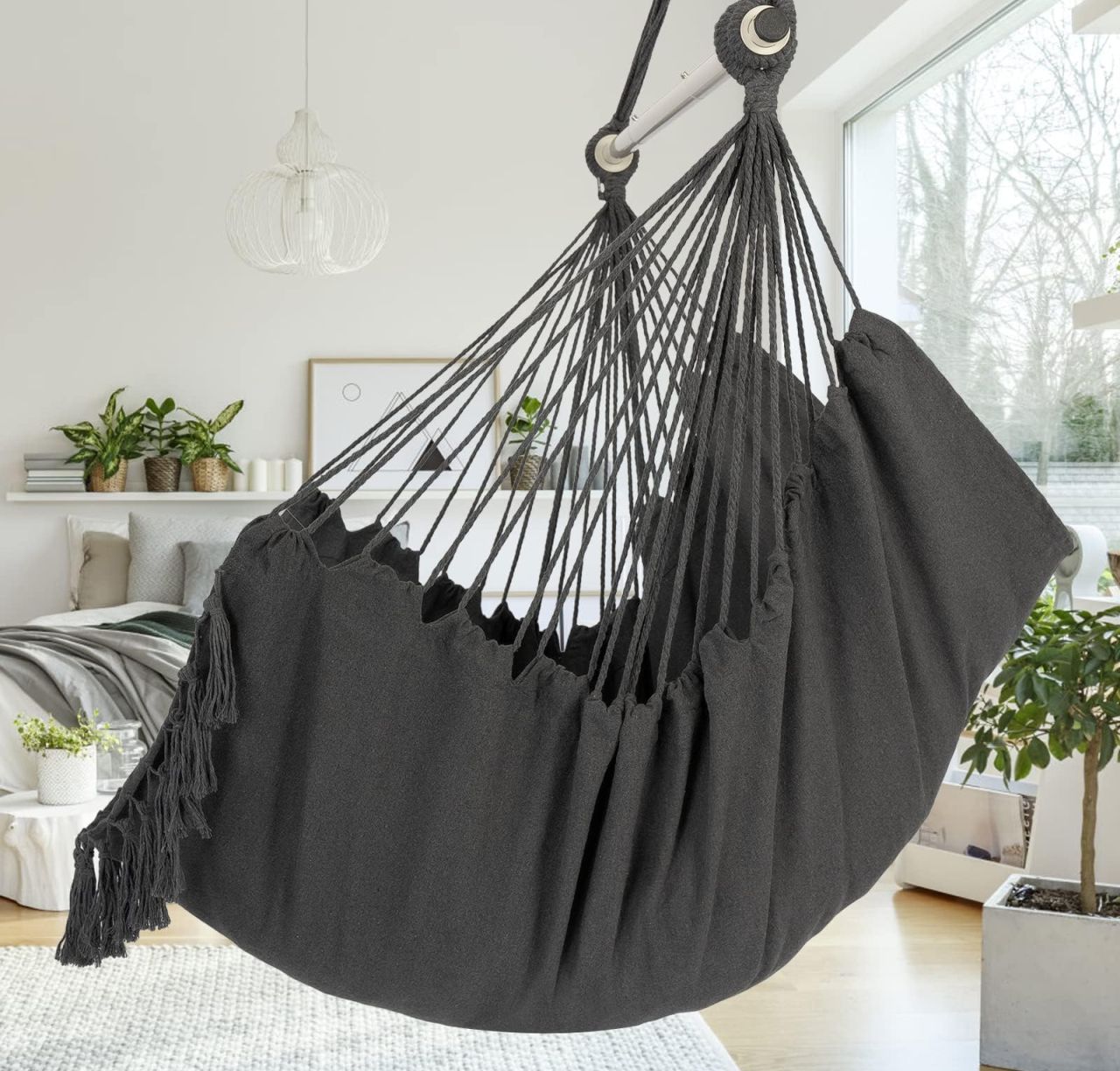 Y- STOP Hammock Chair Hanging Rope Swing