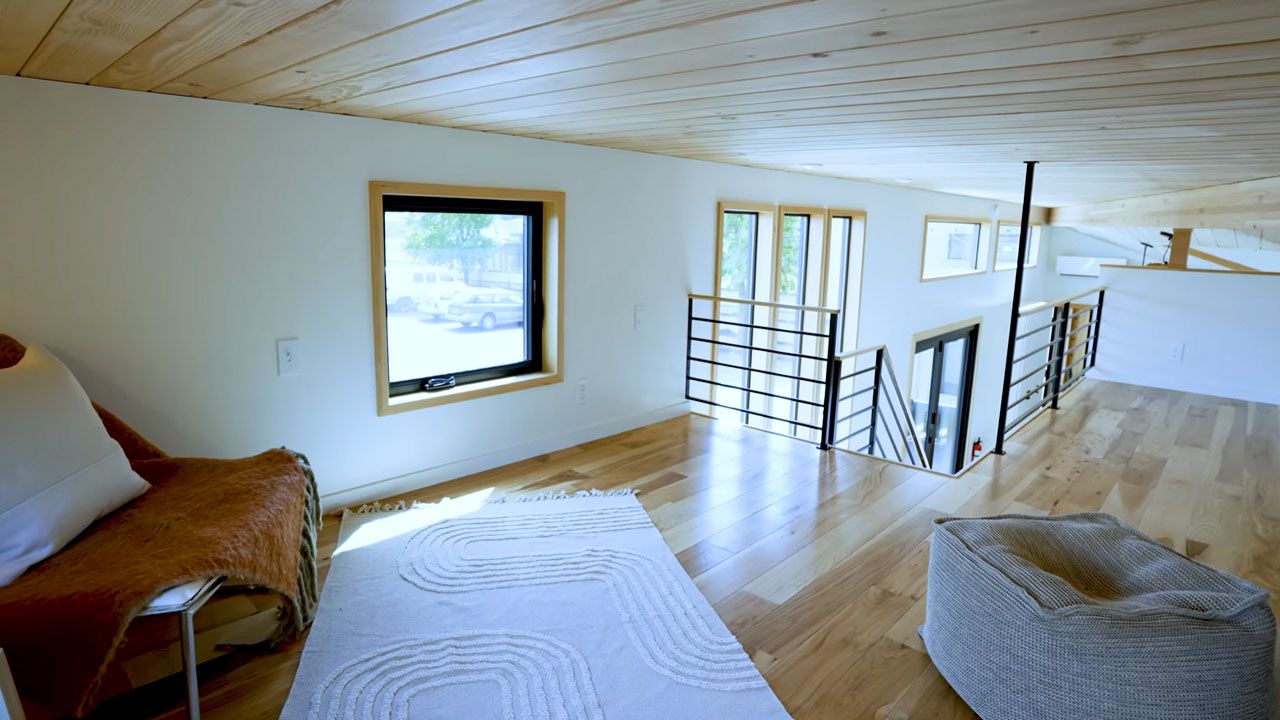 Mega Tiny House by Tru Form Tiny - loft 1