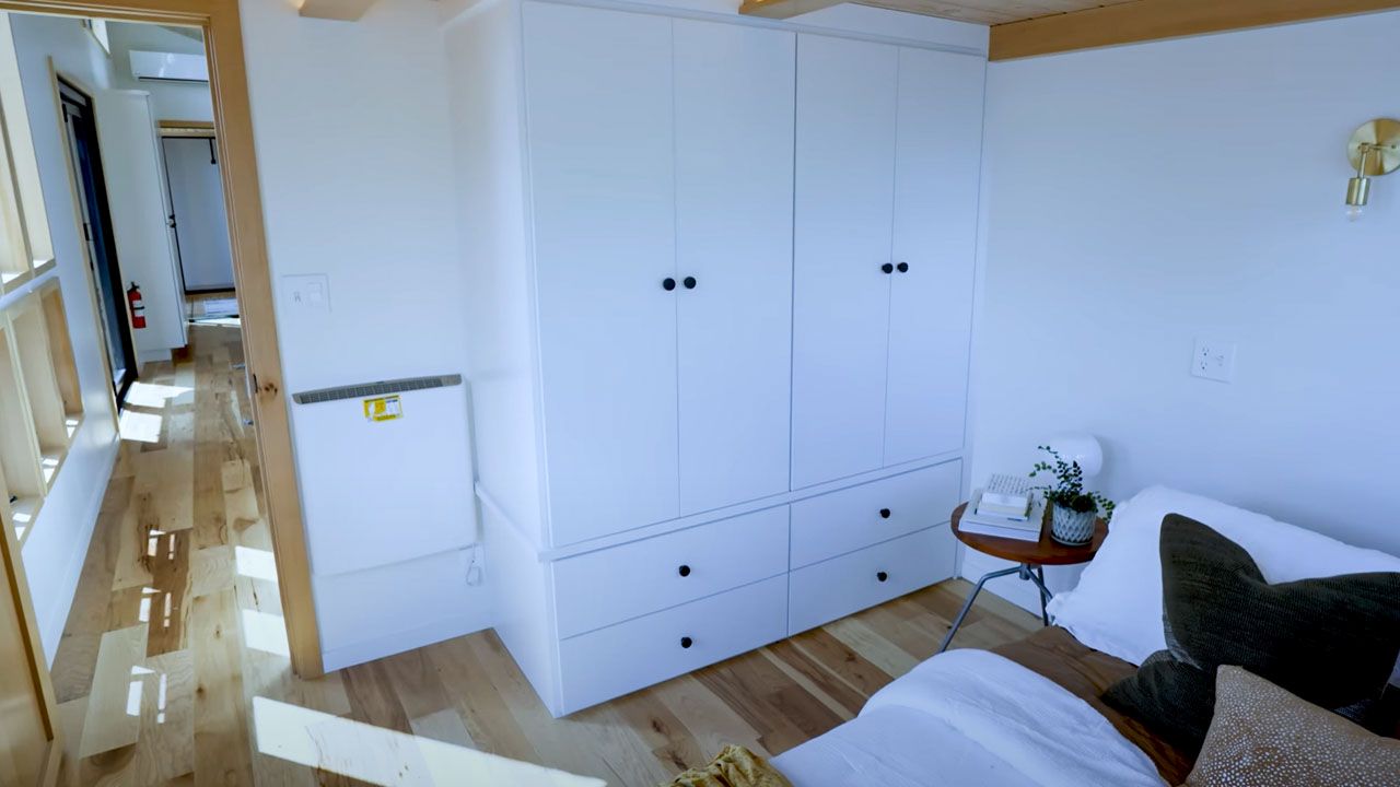 Mega Tiny House by Tru Form Tiny - master bedroom 1