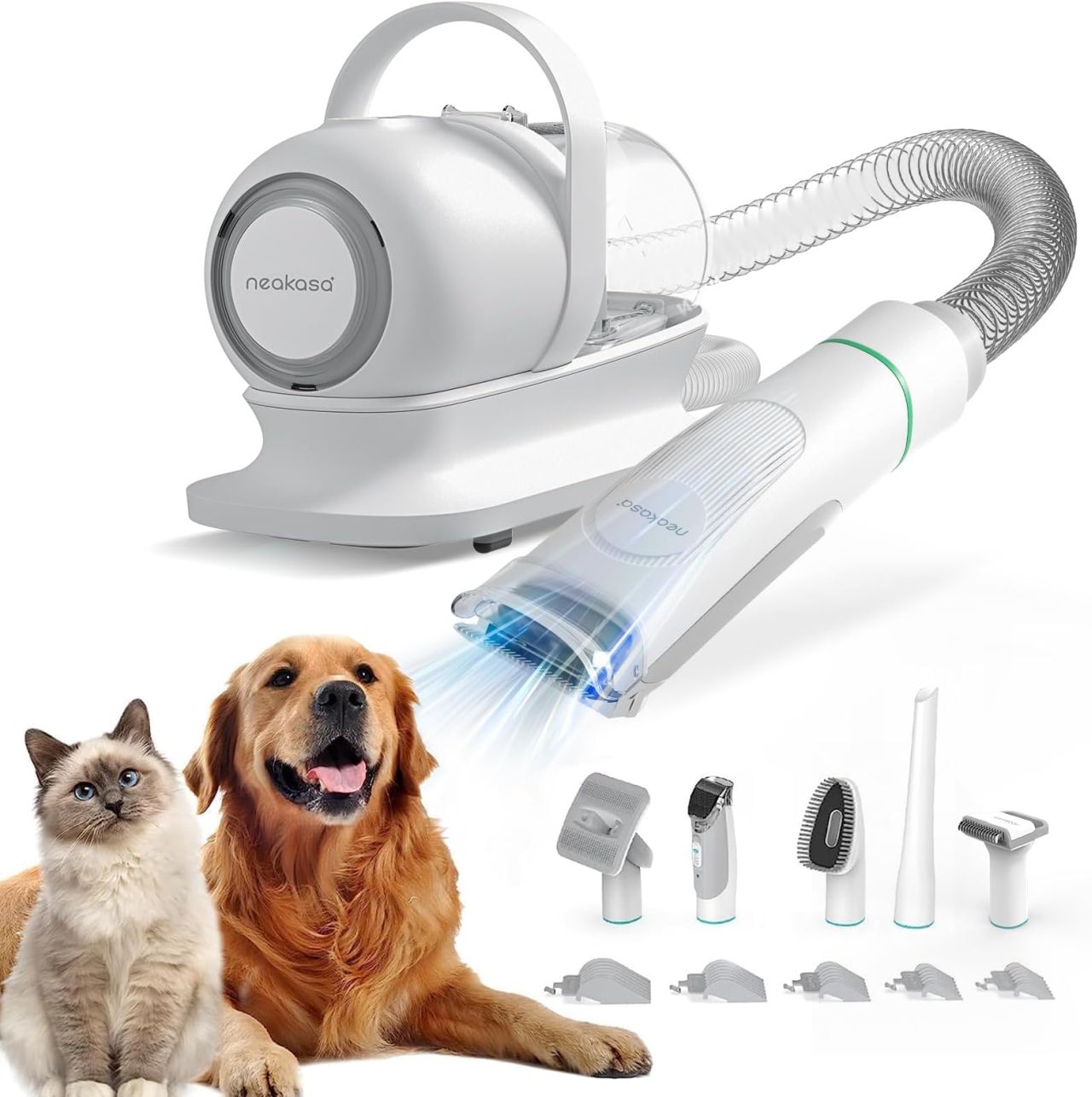 neabot Neakasa P1 Pro Pet Grooming Kit & Vacuum Suction