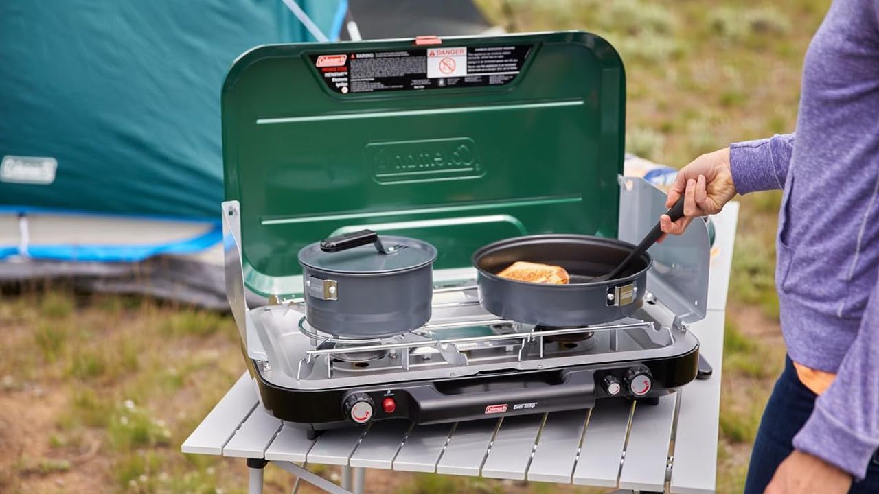 2025 Prime Day Camping Gear Deals - Coleman Classic 3-Burner Propane Camping Stove