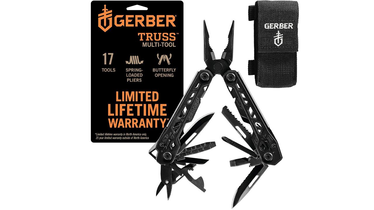 2025 Prime Day Camping Gear Deals - Gerber Gear Truss 17-in-1 Multitool