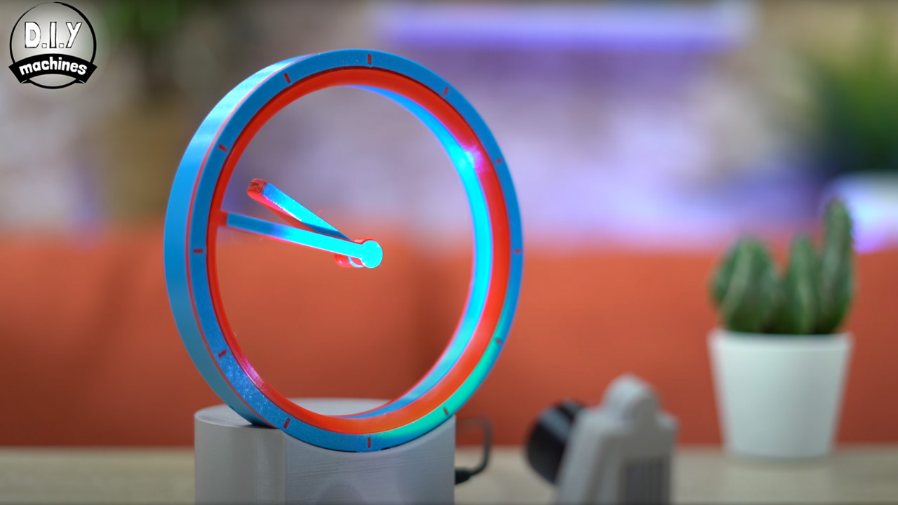 Shadow Clock by Lewis of DIY Machines