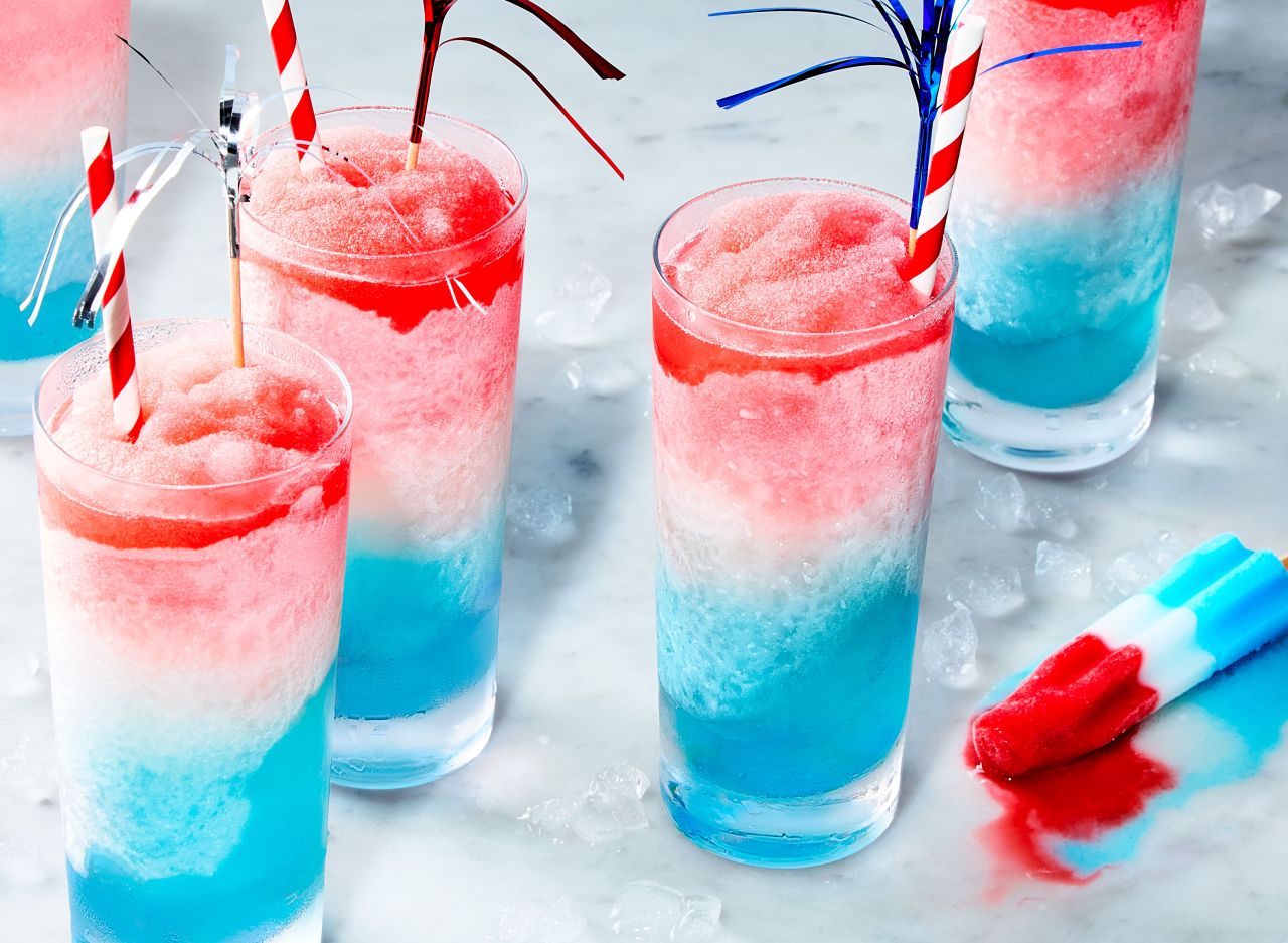 4th of July Cocktails - Bomb Pop Cocktail