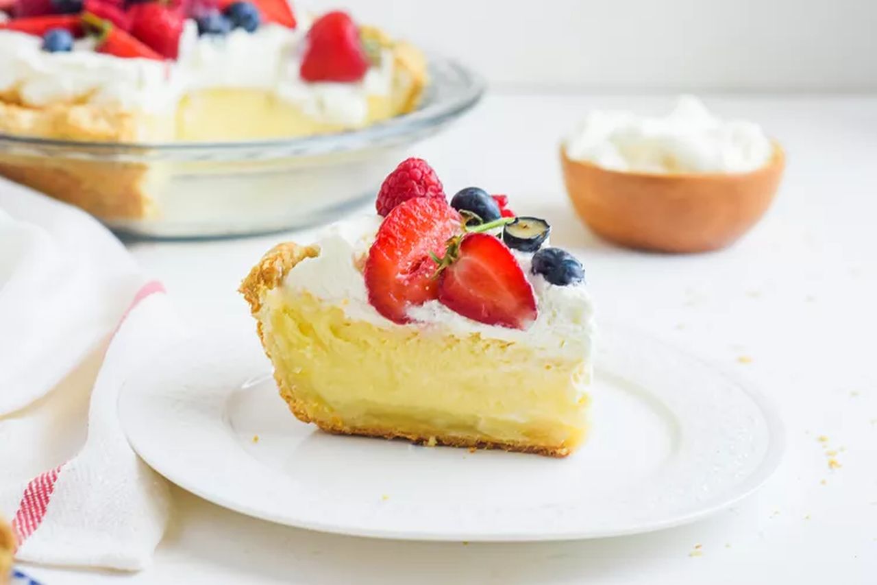 4th of July Desserts - Buttermilk Pie