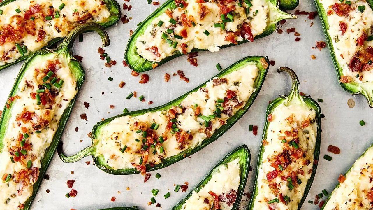 4th of July appetizers - Jalapeño Poppers