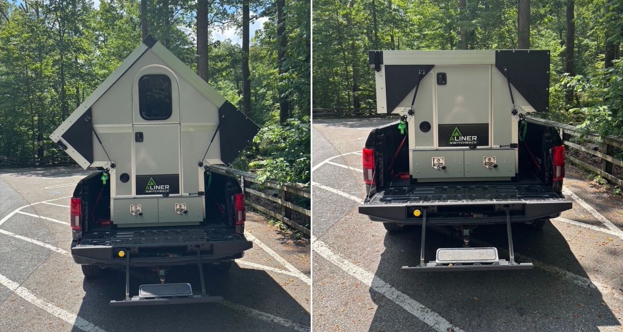 Aliner Switchback Truck Camper