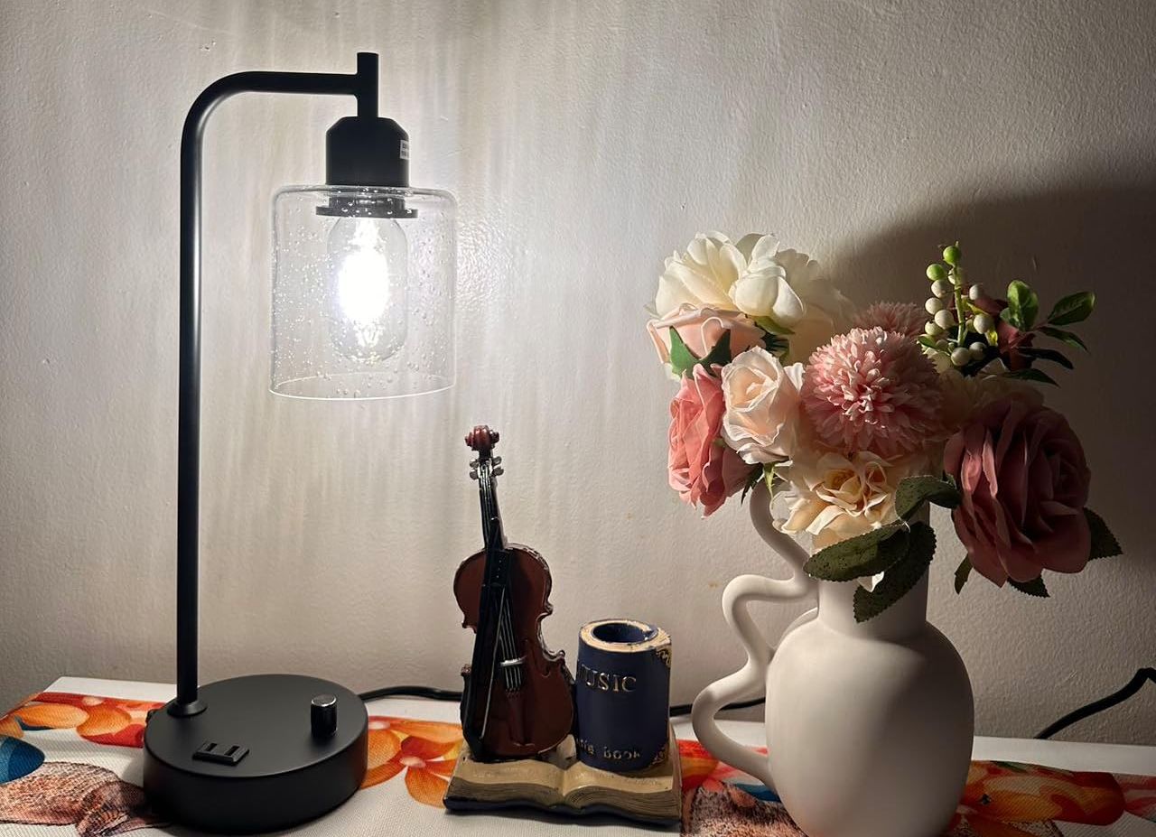 Amazon Prime Day Deals 2025 - Industrial Table Lamps for Bedrooms