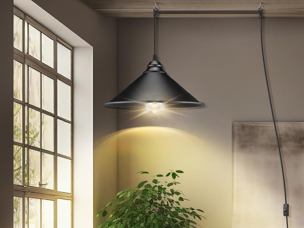 Amazon Prime Day Deals 2025 - Plug-in Pendant Light