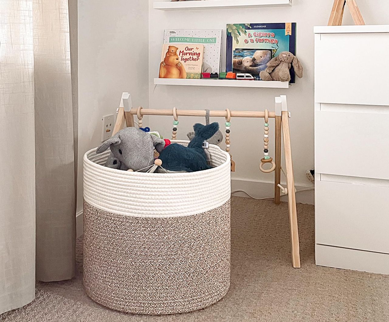 Amazon Prime Day Deals on Home Goods Under $25 - Goodpick Large Cotton Rope Basket