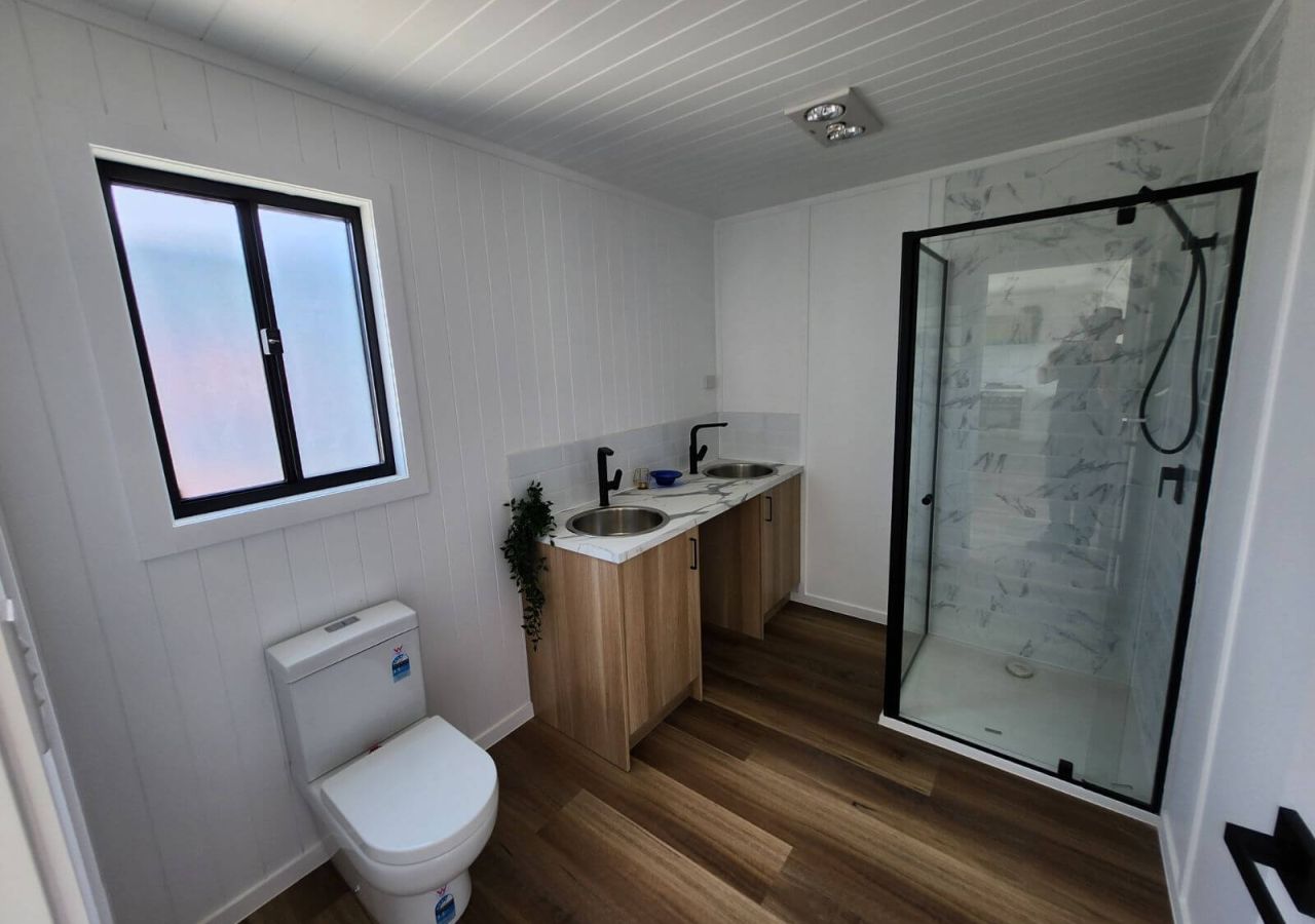 Bathroom of Hayman Container Home