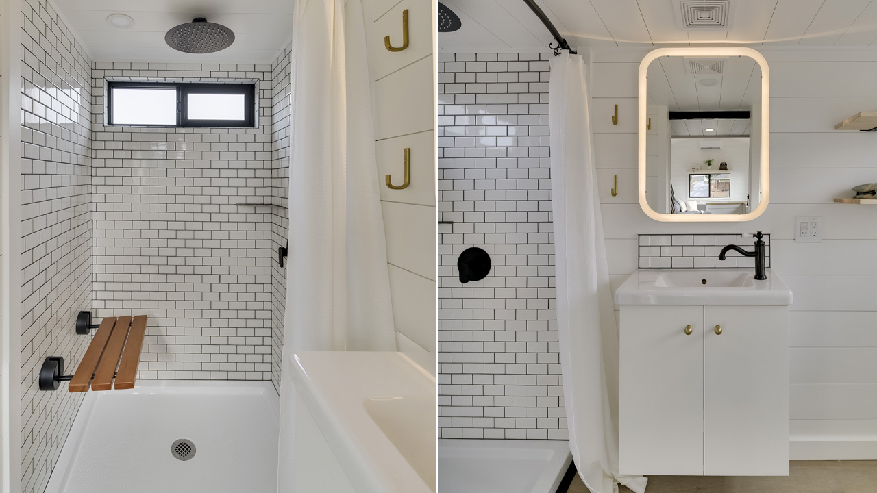 Bathroom of Ochoco Tiny House