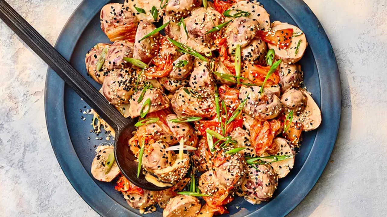 Kimchi Potato Salad