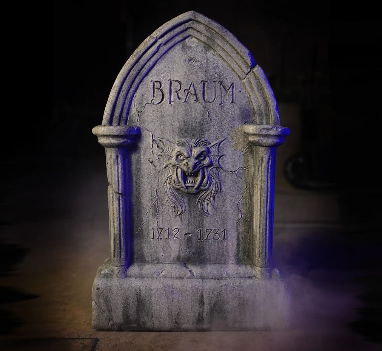 Braum Tombstone Halloween Prop