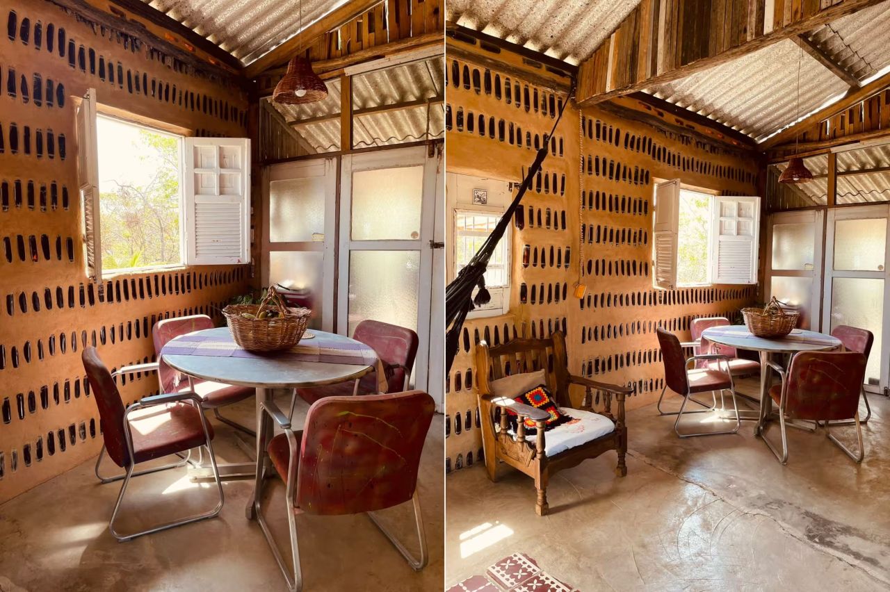 Brazilian Mother and Daughter Builds Airbnb Rental From 8,000 Recycled Glass Bottles to Honor Ancestral Respect for Nature