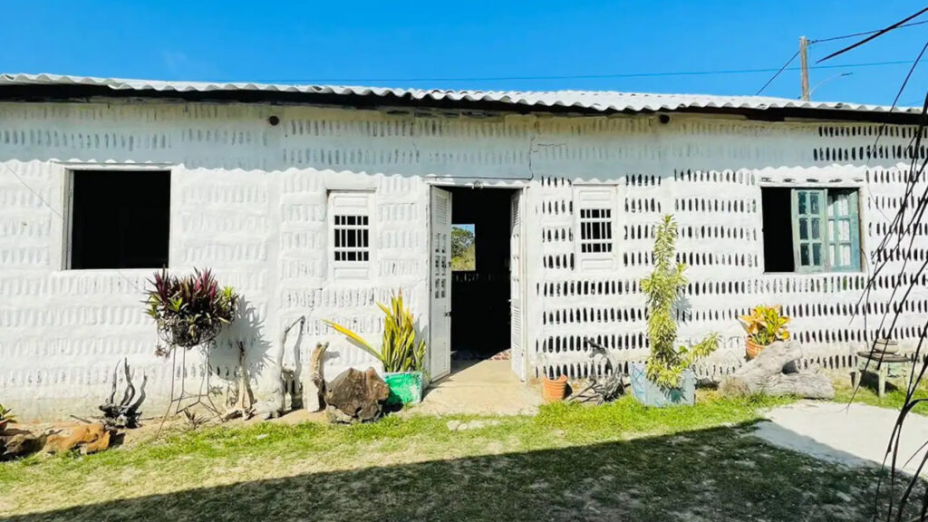 Brazilian Mother and Daughter Builds Airbnb Rental From 8,000 Recycled Glass Bottles to Honor Ancestral Respect for Nature