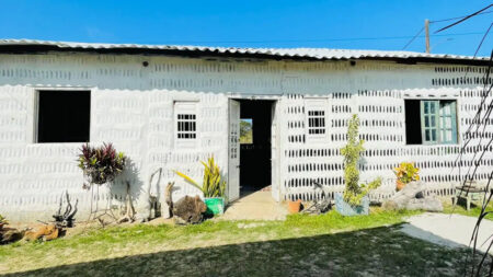 Brazilian Mother and Daughter Builds Airbnb Rental From 8,000 Recycled Glass Bottles to Honor Ancestral Respect for Nature