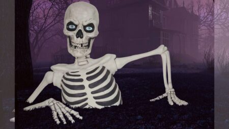Costco Ground Breaking Skeleton