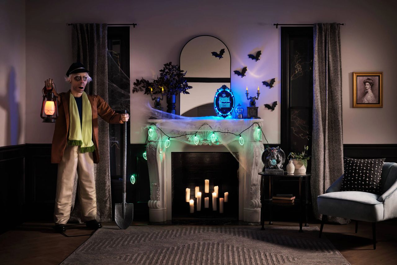 Disney Freestanding Motion Activated Life-Size Caretaker Animatronic